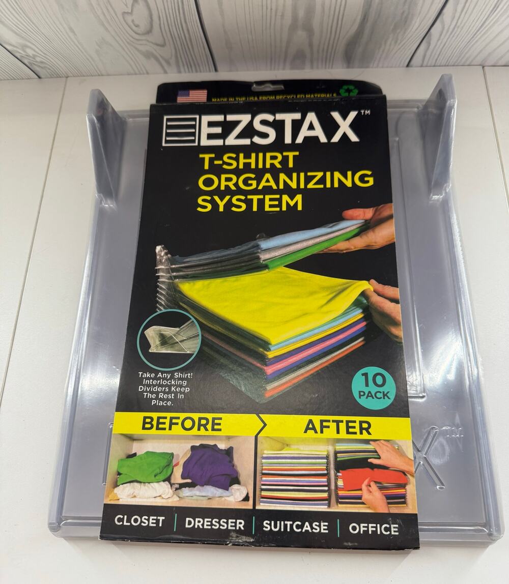 EZSTAX T-Shirt Organizing Interlocking System 18 Pack